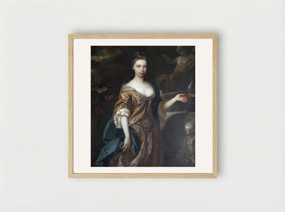 Mary Lake - John Riley - Framed Print Wood