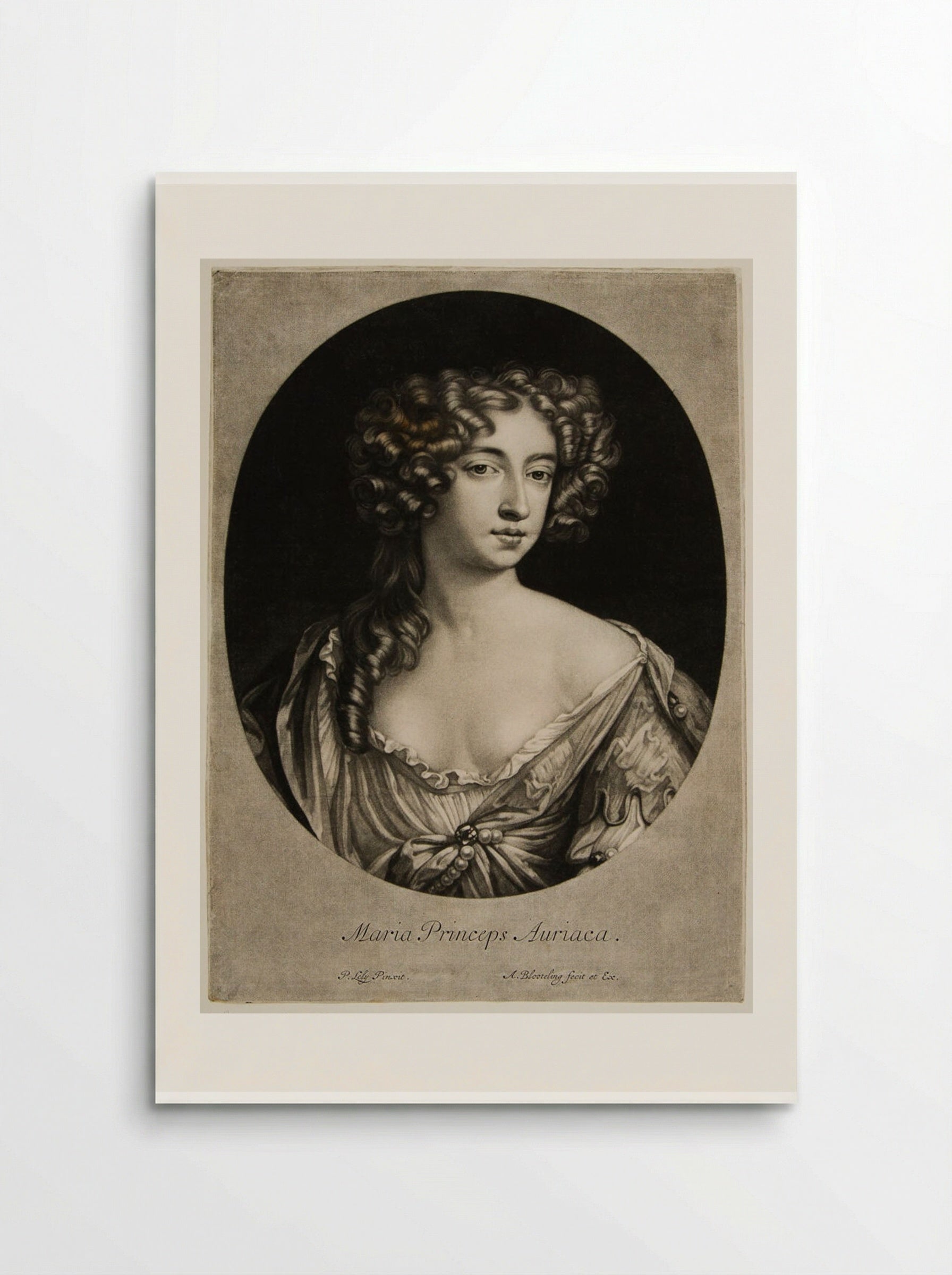 Mary Stuart as Princess of Orange - Abraham Bloteling - Poster