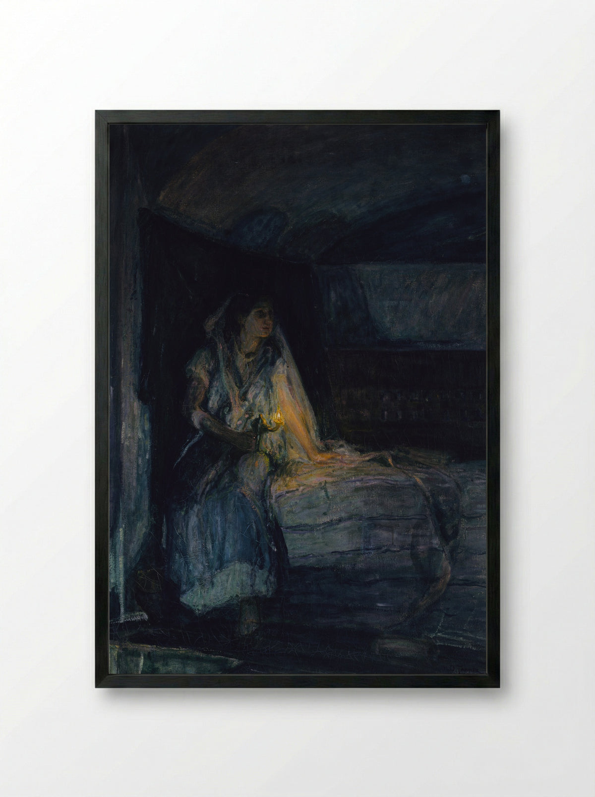 Mary - Henry Ossawa Tanner - Framed Print Black