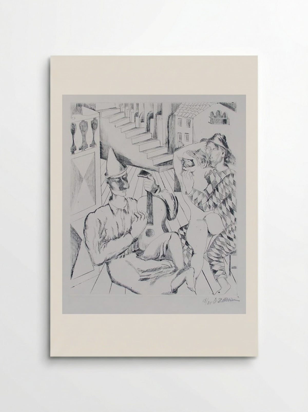 Masquerade - Ossip Zadkine - Poster