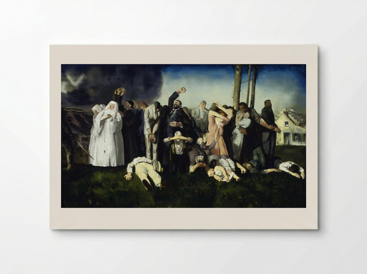 Massacre at Dinant - George Bellows - Poster