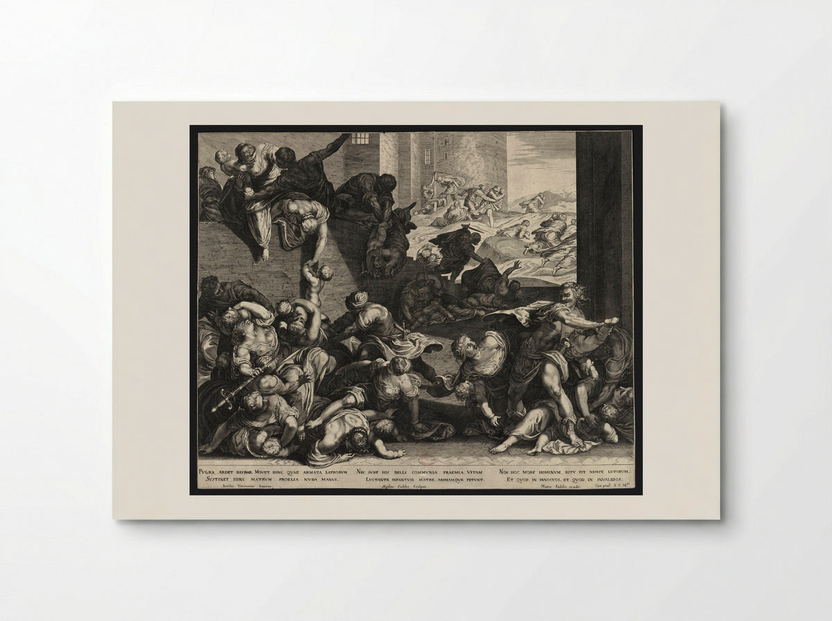 Massacre of the Innocents - Aegidius Sadeler II - Poster