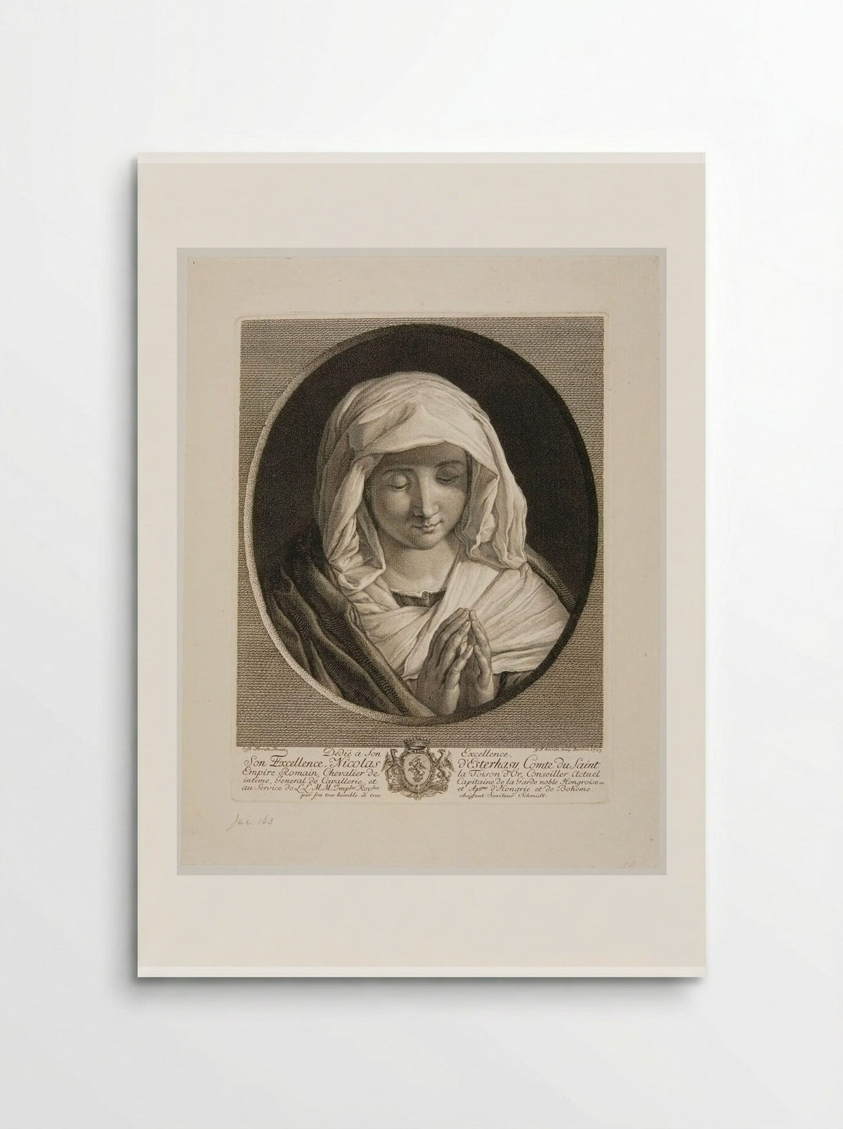 Mater Amabilis - Georg Friedrich Schmidt - Poster