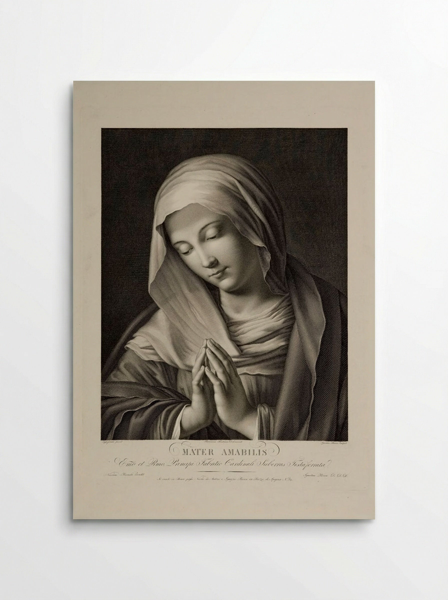 Mater Amabilis - Ignazio Pavon - Poster