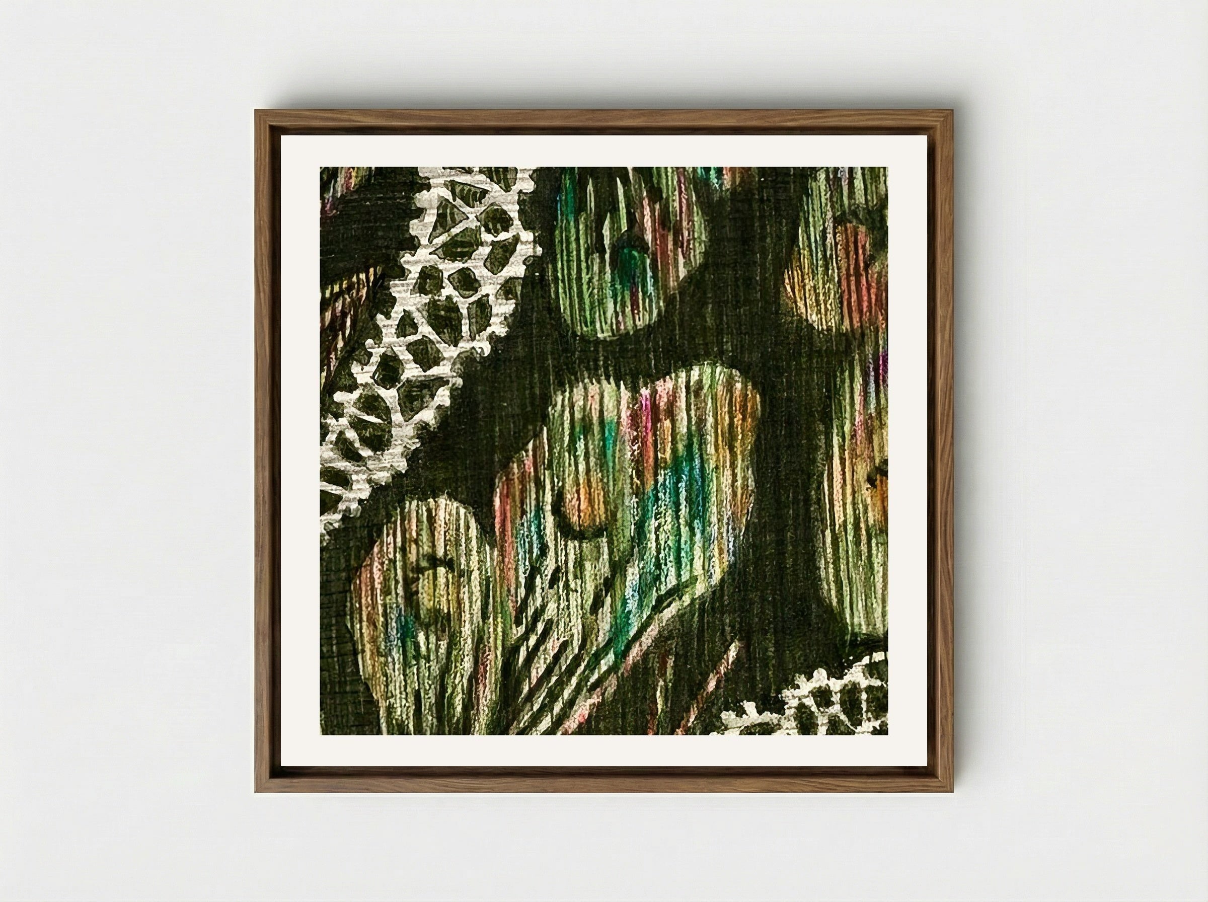 Material Used in Costume - Isabelle De Strange - Framed Canvas Wood