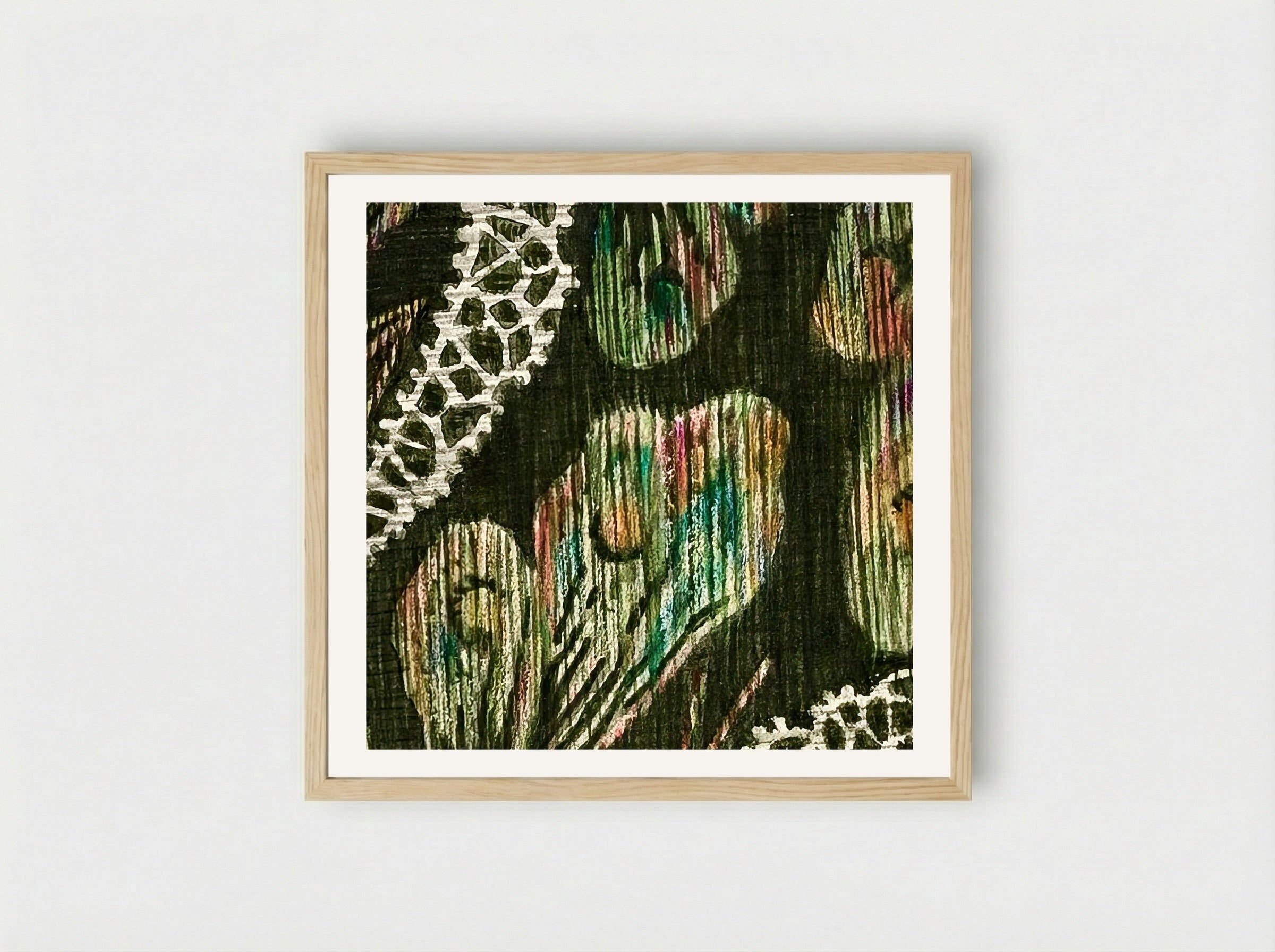 Material Used in Costume - Isabelle De Strange - Framed Print Wood
