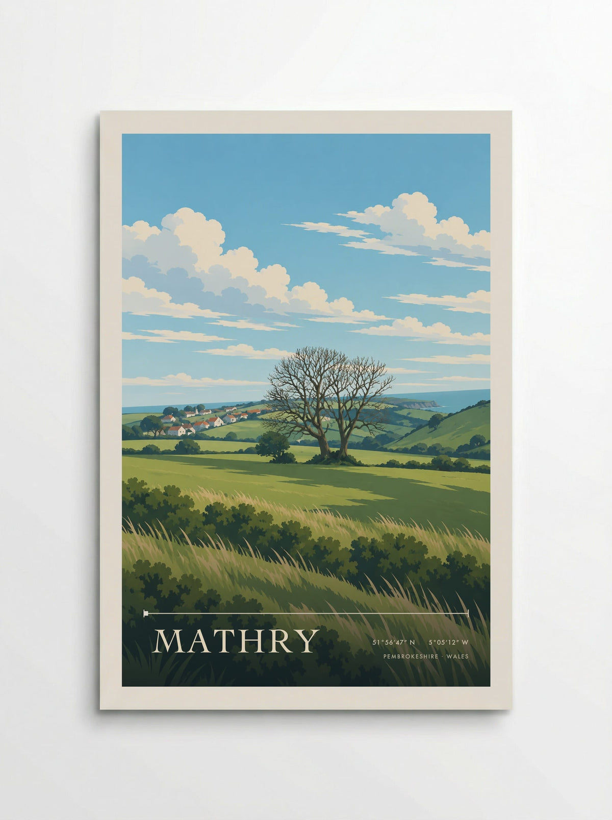 Mathry, Pembrokeshire | Travel Poster - Poster