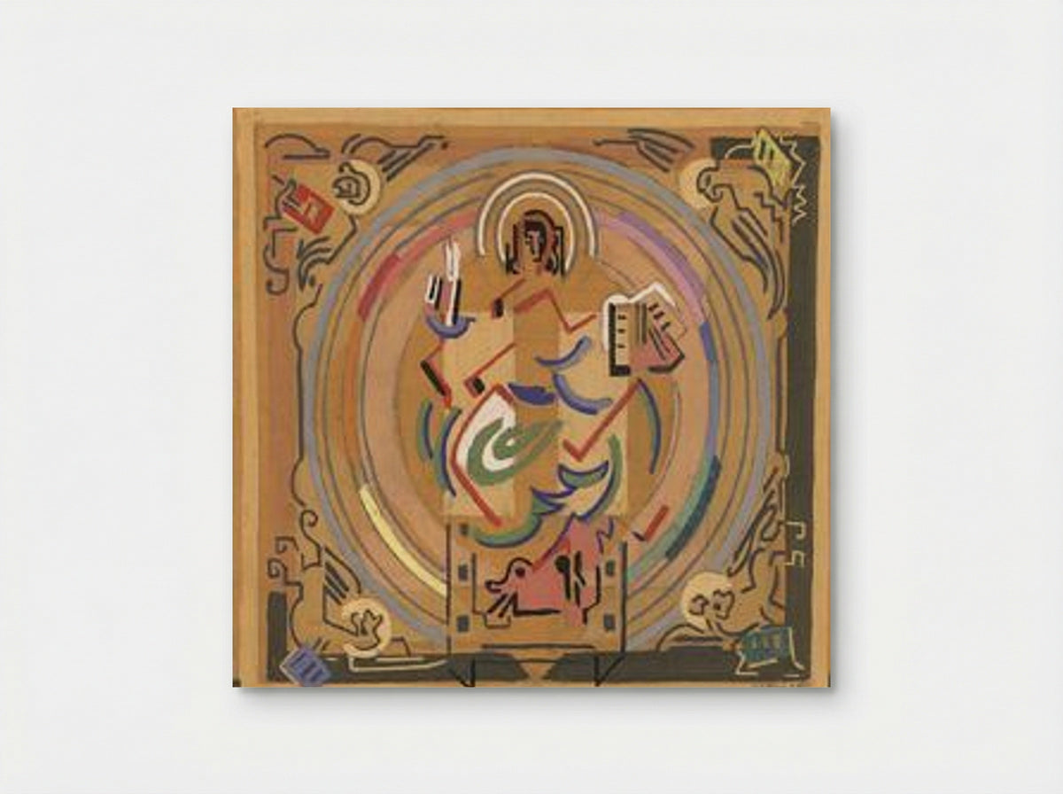 Matière et Lumière ou le Christ au Tétramorphe - Albert Gleizes - Poster