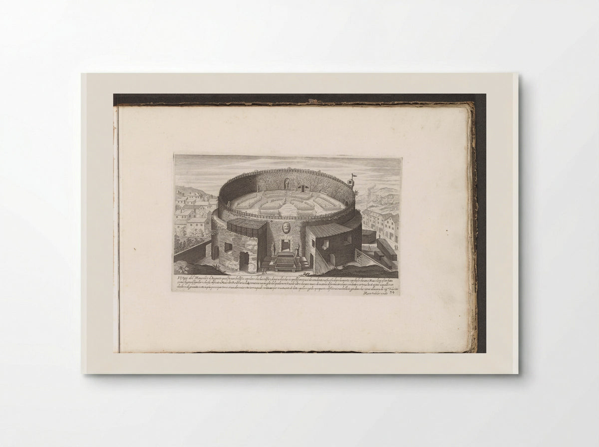 Mausoleum of Augustus - Giovanni Giacomo de' Rossi - Poster