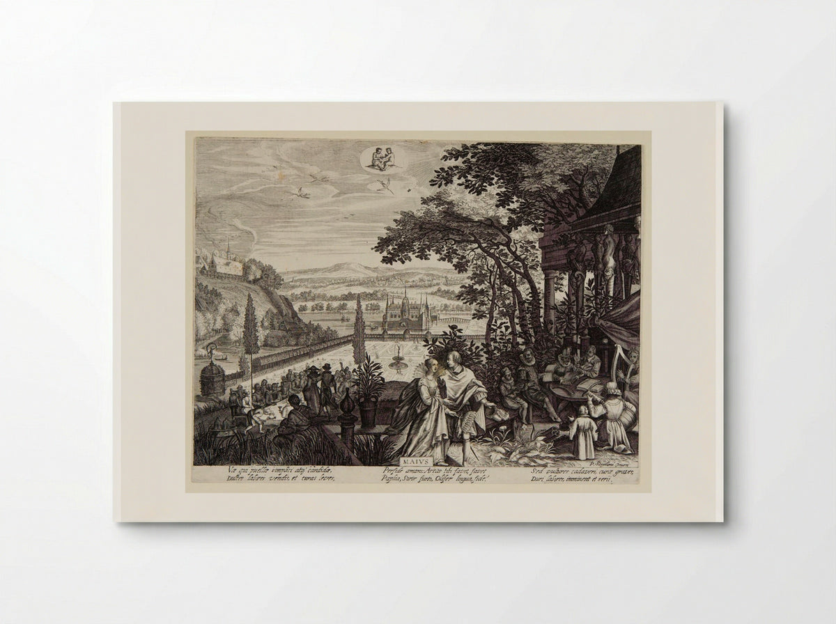 May (Maivs) - Aegidius Sadeler II - Poster