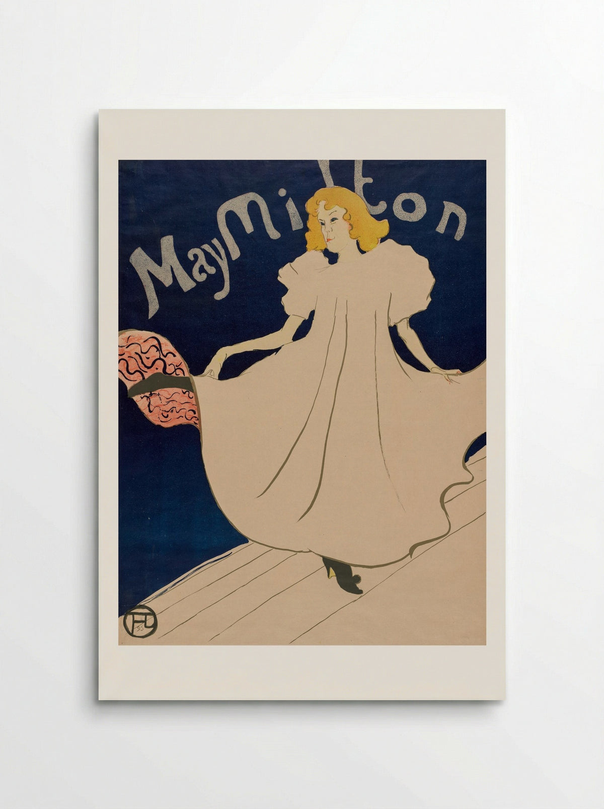 May Milton - Henri de Toulouse-Lautrec - Poster