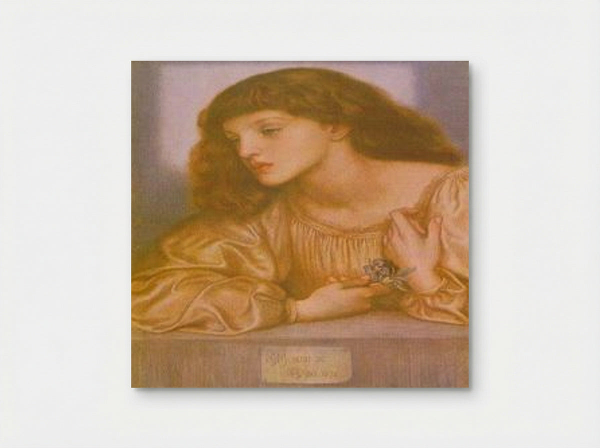 May Morris - Dante Gabriel Rossetti - Poster
