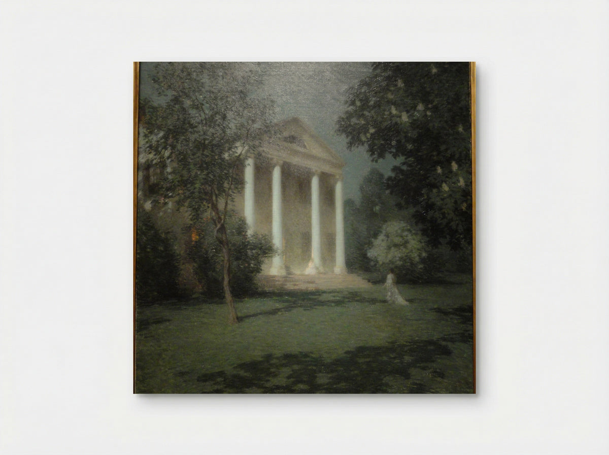 May Night - Willard Metcalf - Poster