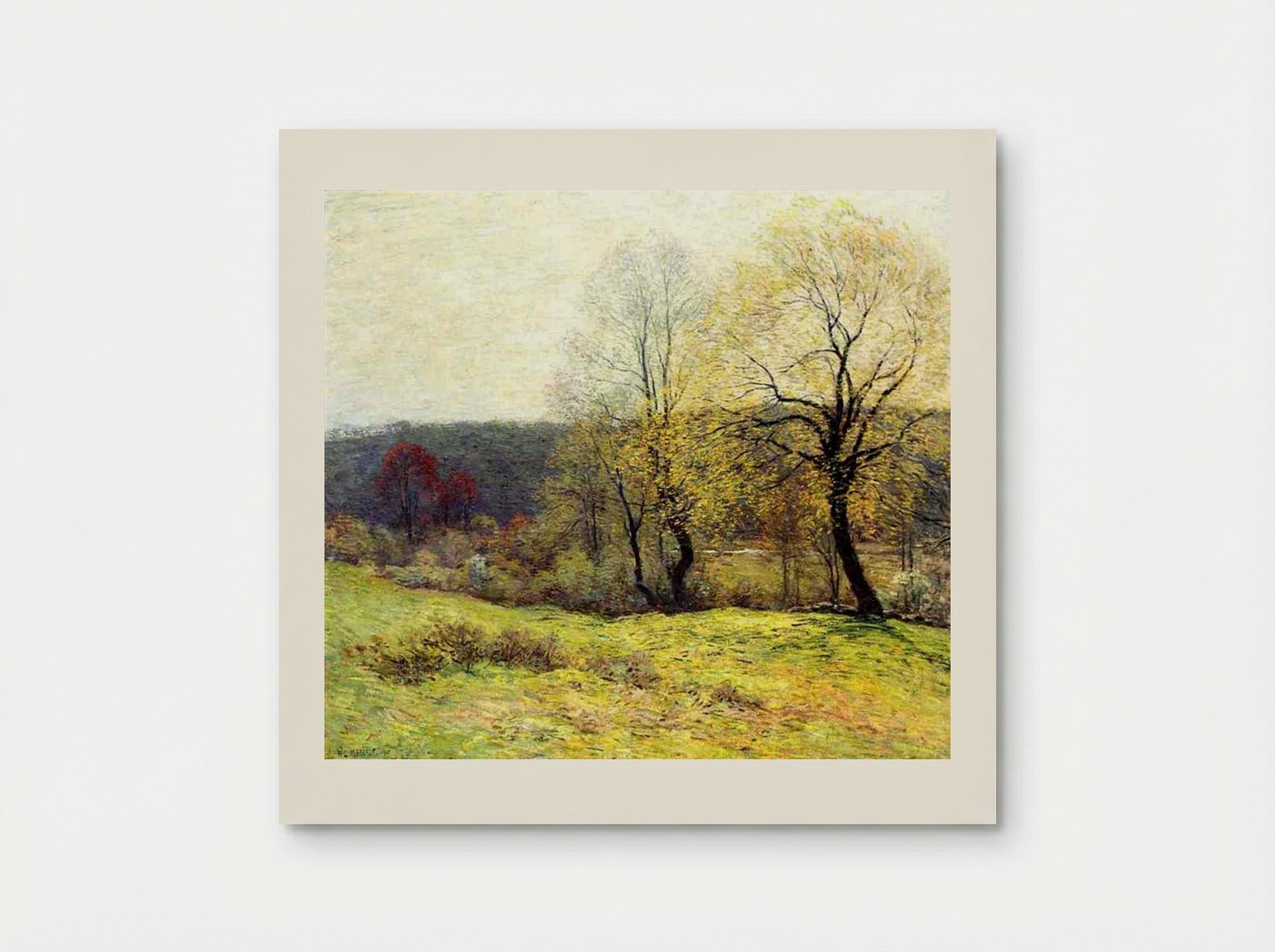 May Pastoral - Willard Metcalf - Poster