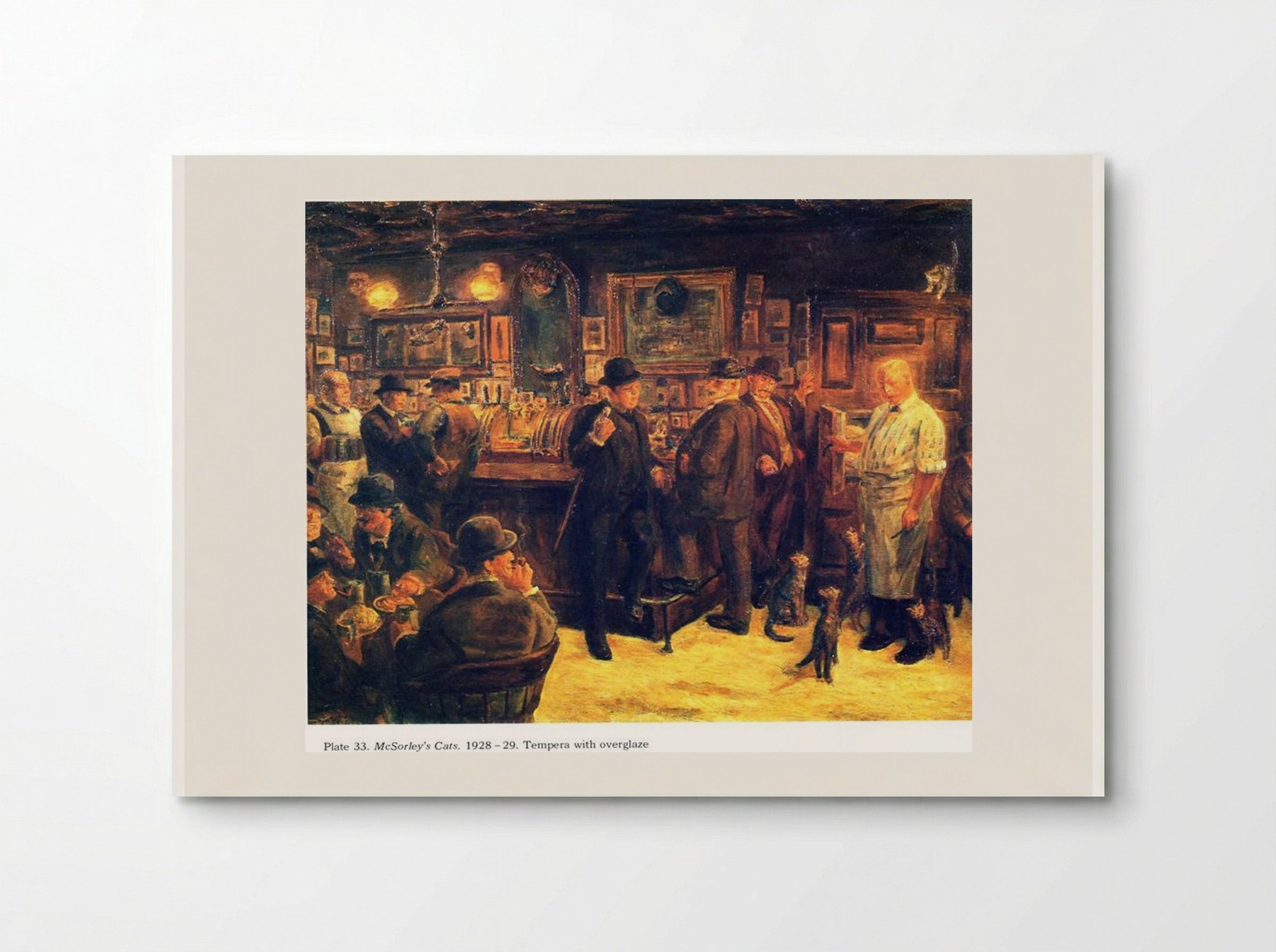 McSorley's Cats - John French Sloan - Poster