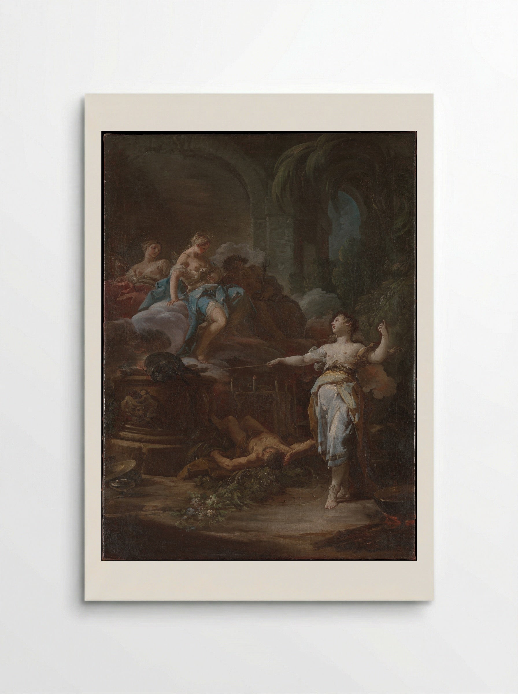 Medea Rejuvenating Aeson - Corrado Giaquinto - Poster
