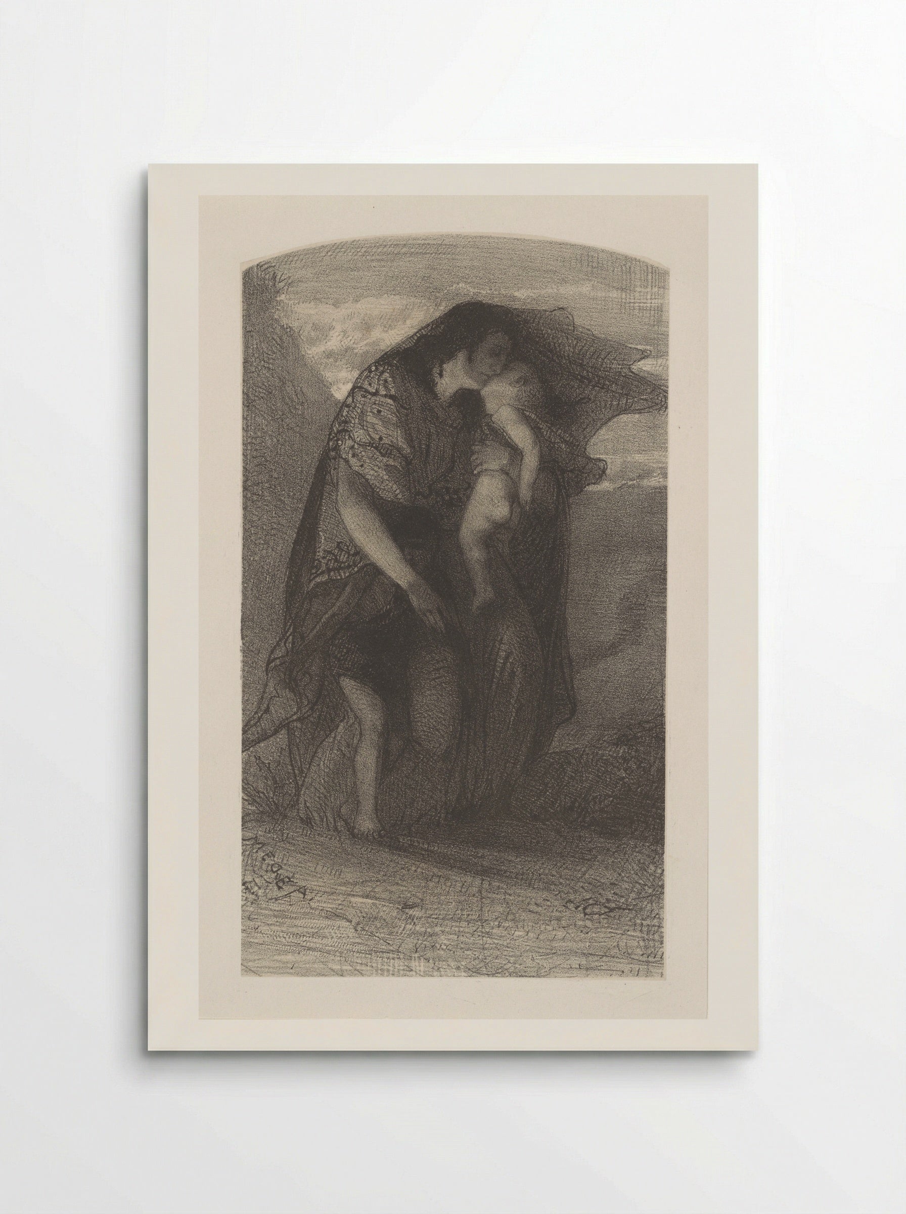 Medea - August Allebé - Poster