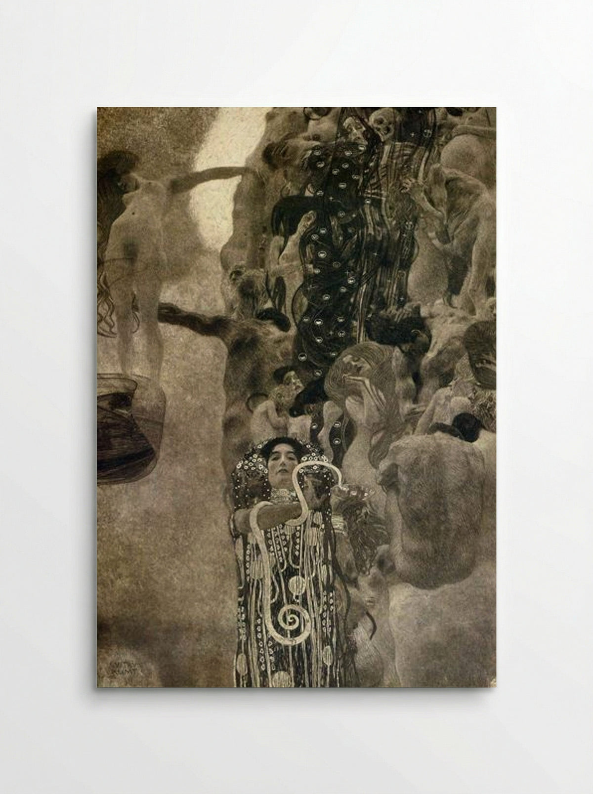 Medicine (University of Vienna Ceiling Painting) - Gustav Klimt - Poster