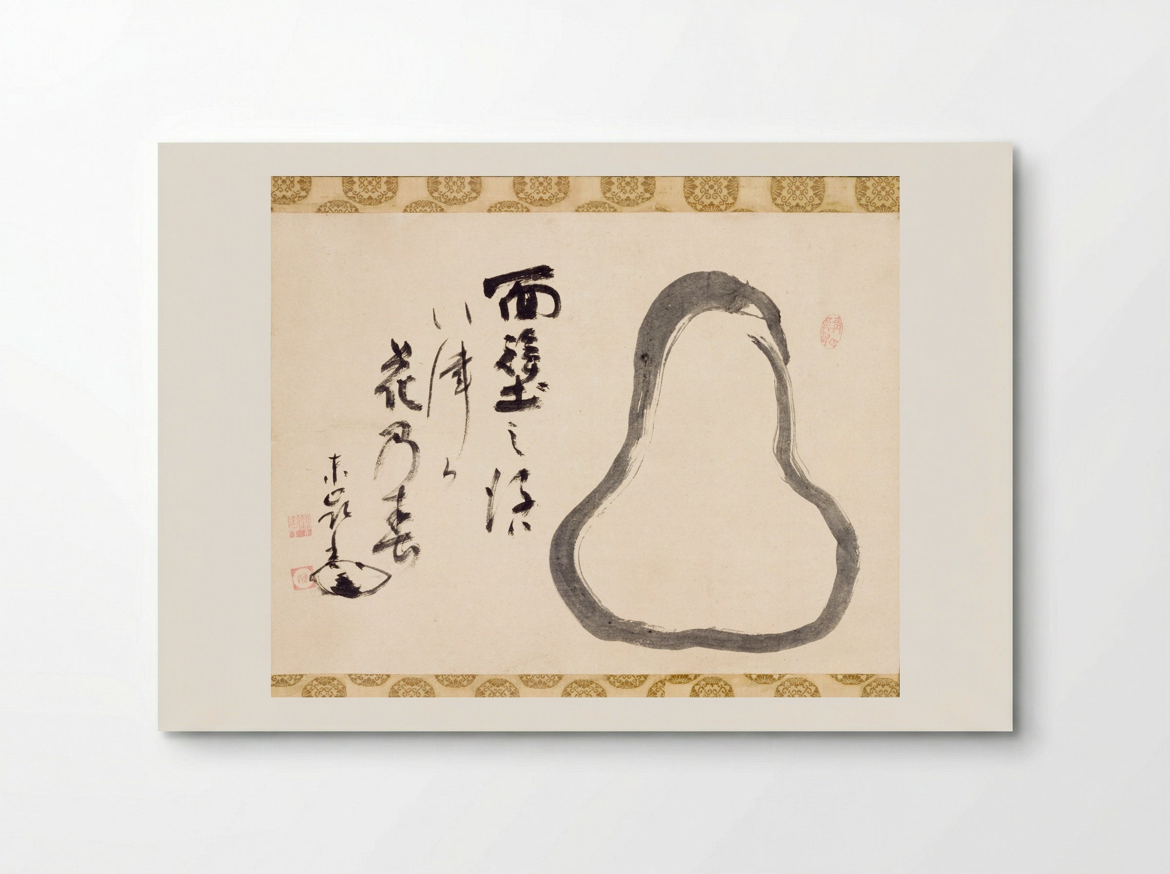 Meditating Daruma - Enji Torei - Poster
