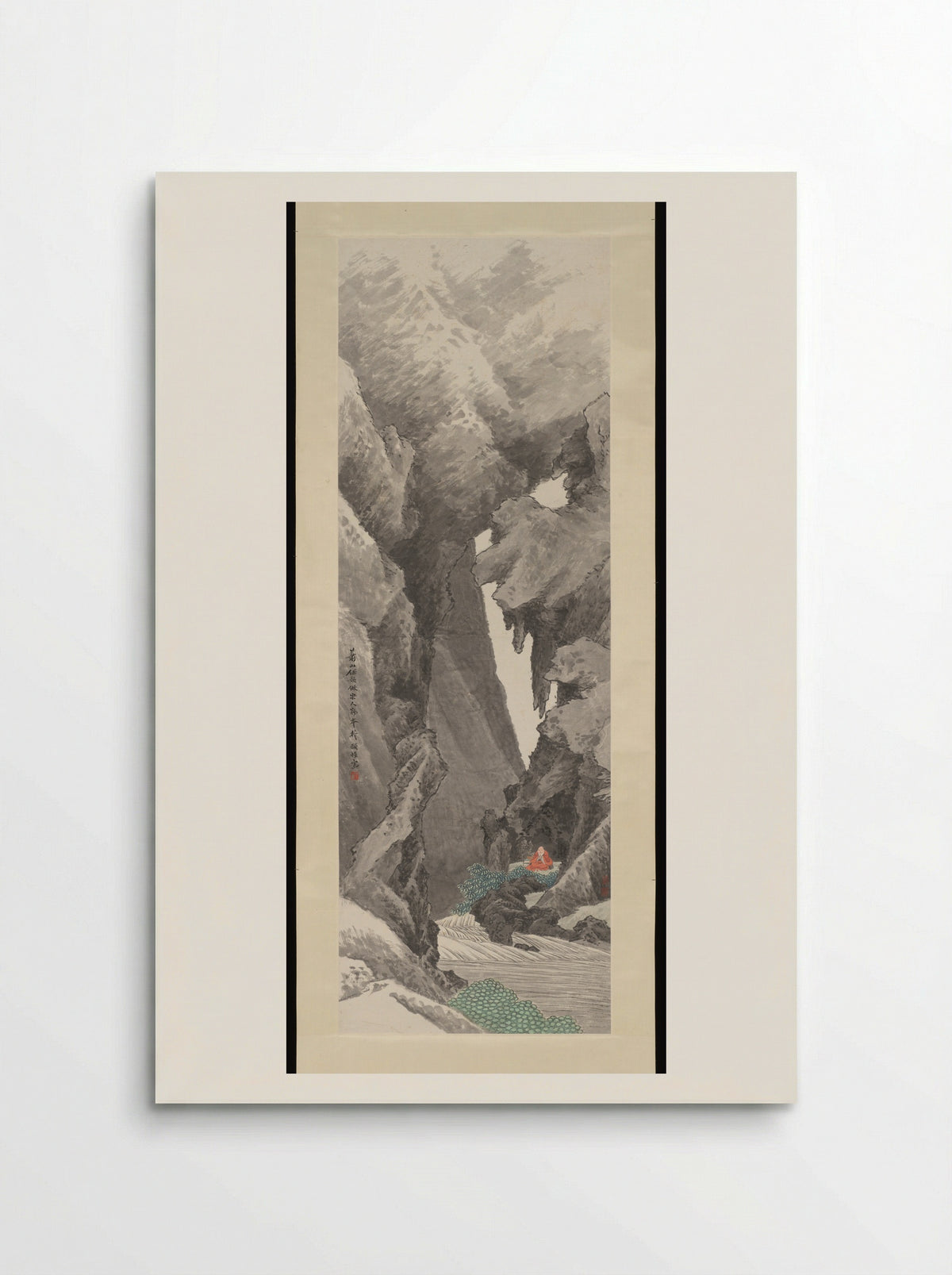 Meditation in a Cave - Ren Yu - Poster