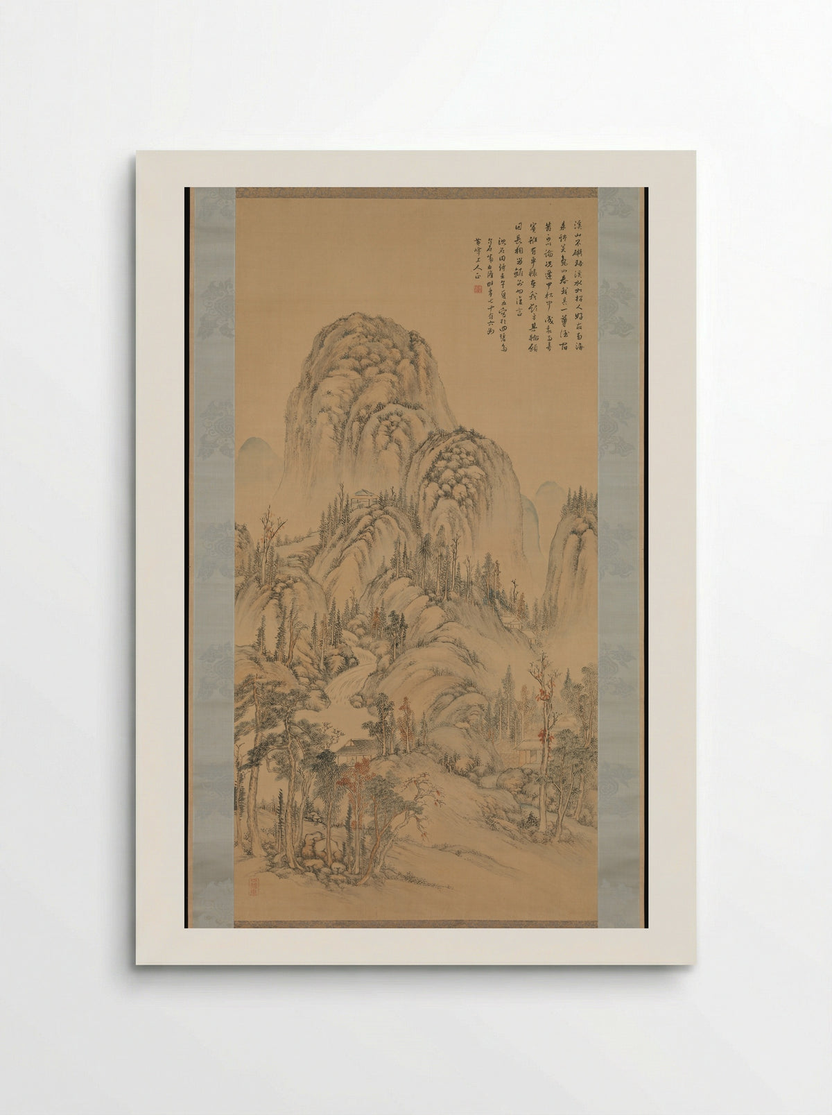 Meeting with a Friend on an Autumn Day - Noro Kaiseki - Poster