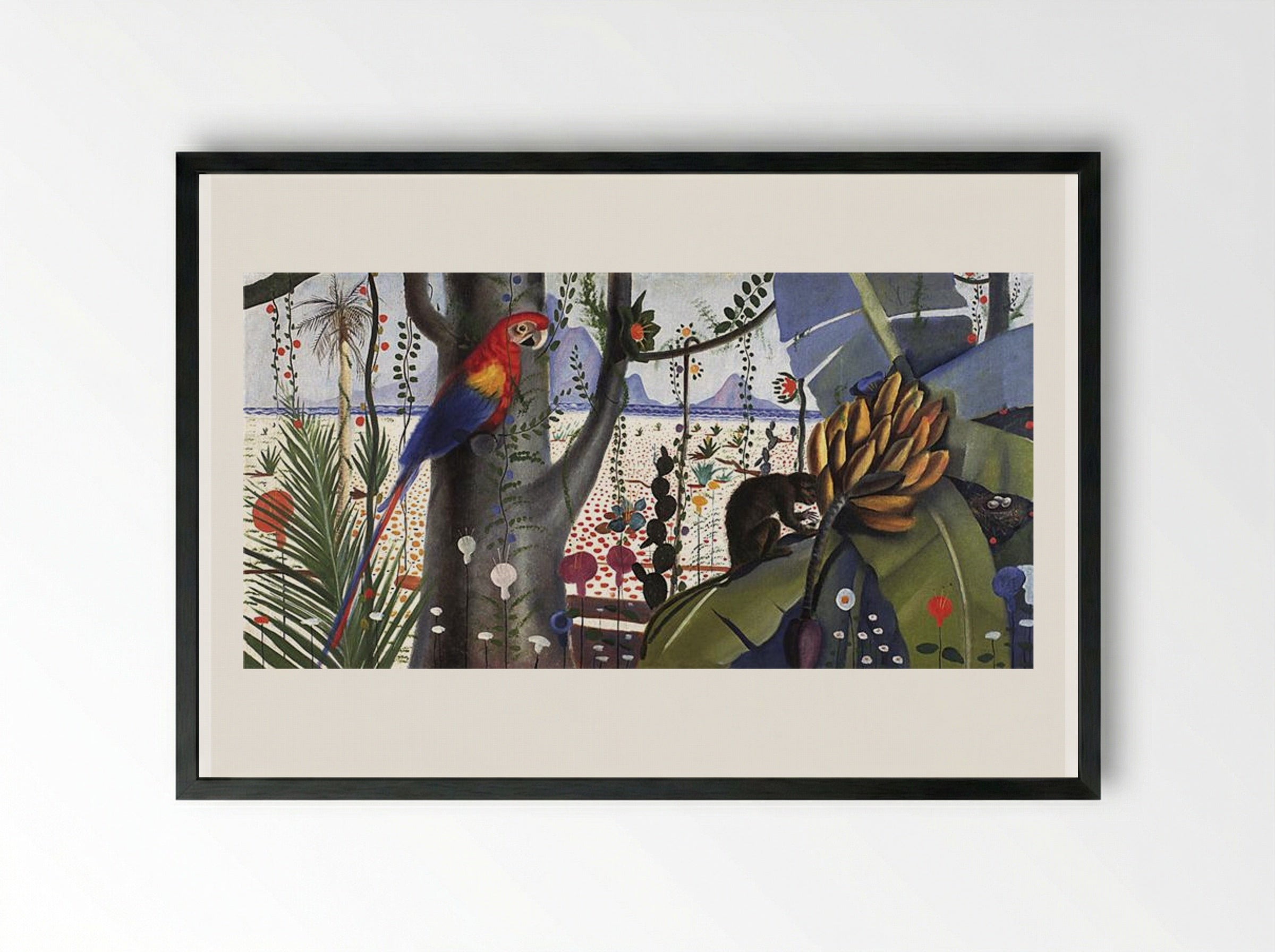 Meio Ambiente - Candido Portinari - Framed Print Black