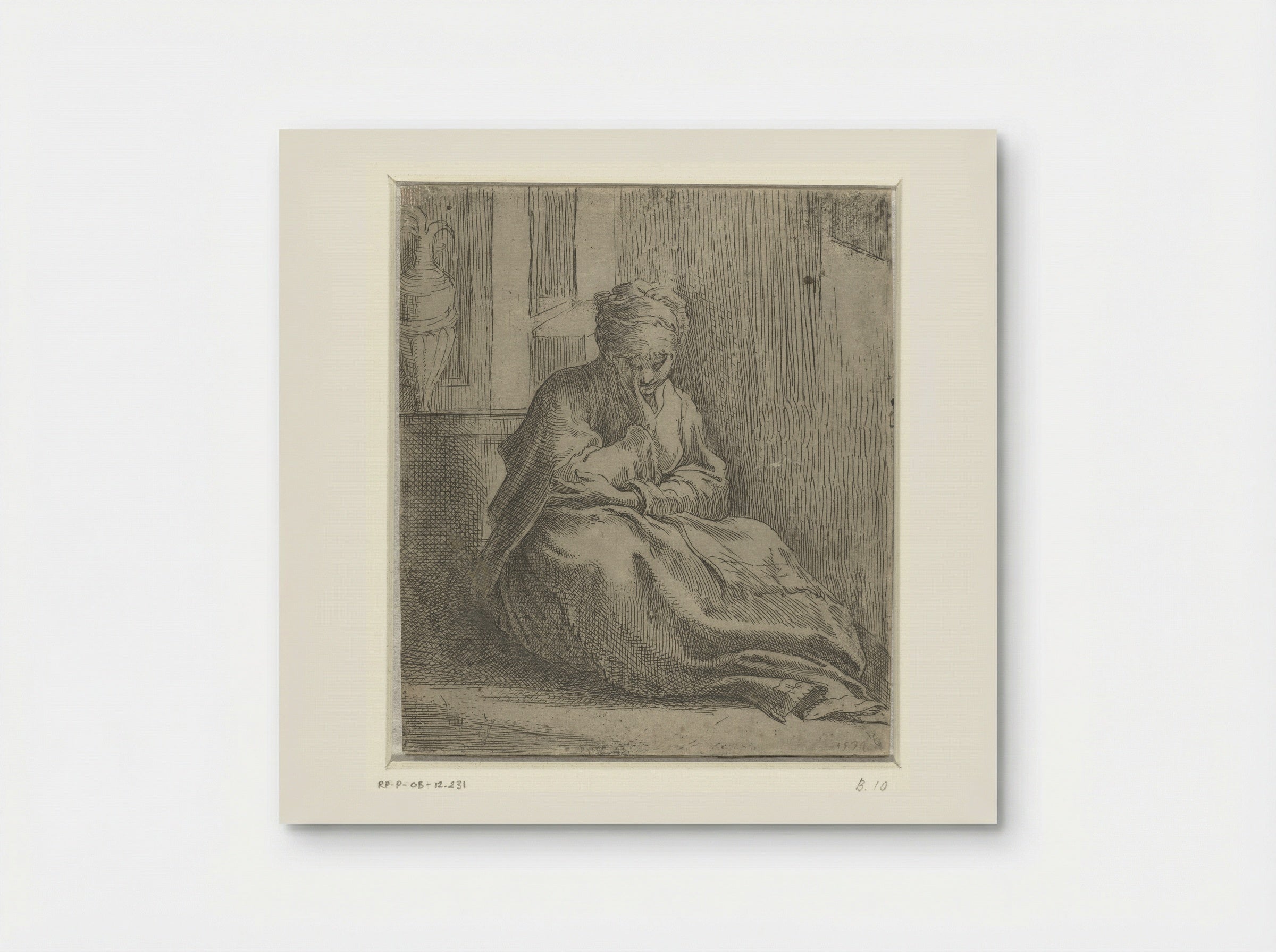 Melancholia - Parmigianino - Poster