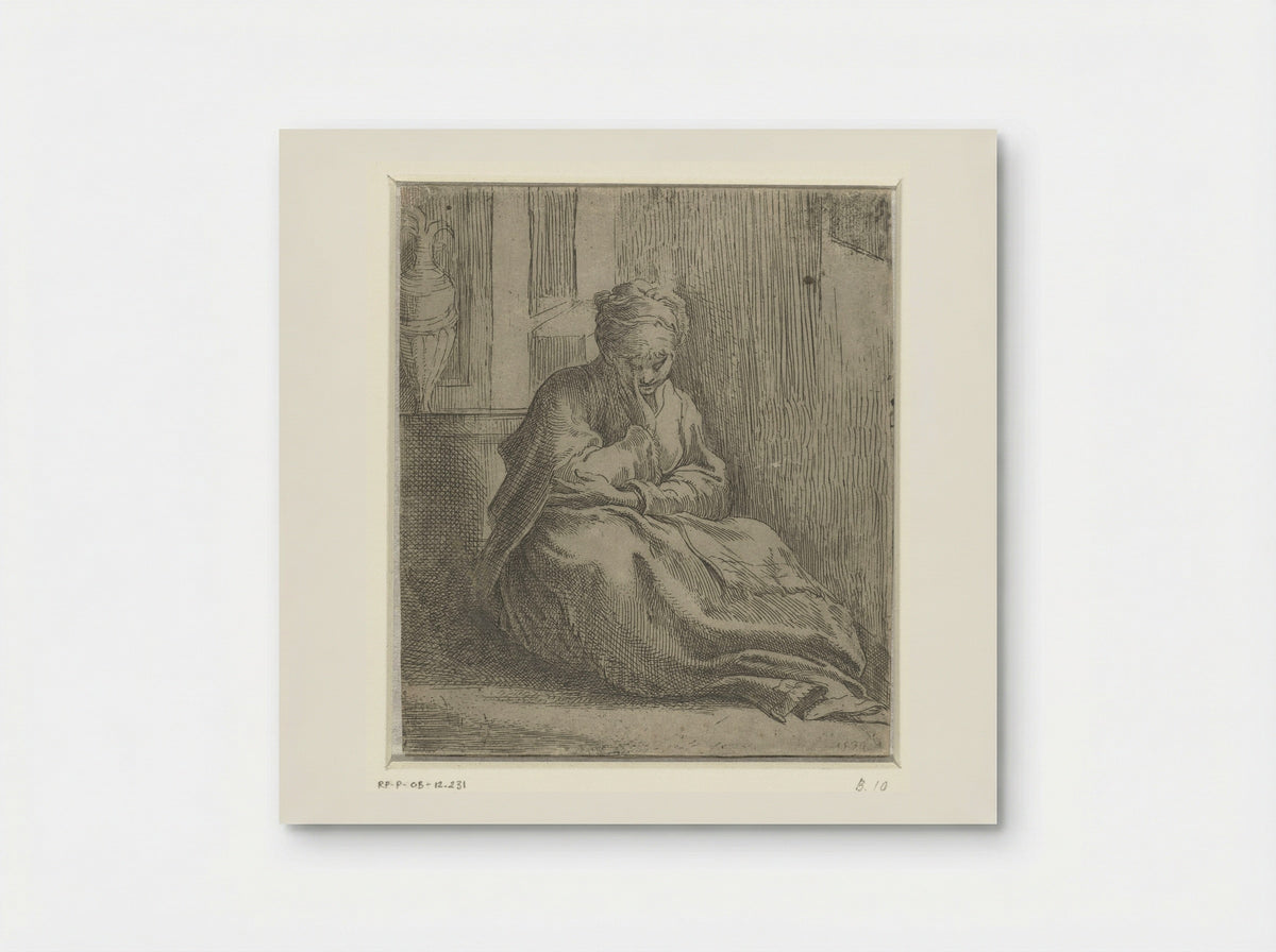 Melancholia - Parmigianino - Poster