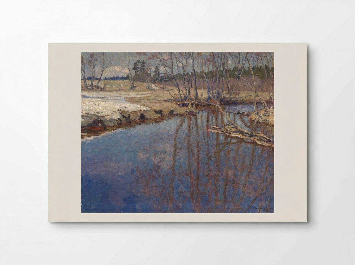 Melted Water - Nikolay Bogdanov-Belsky - Poster