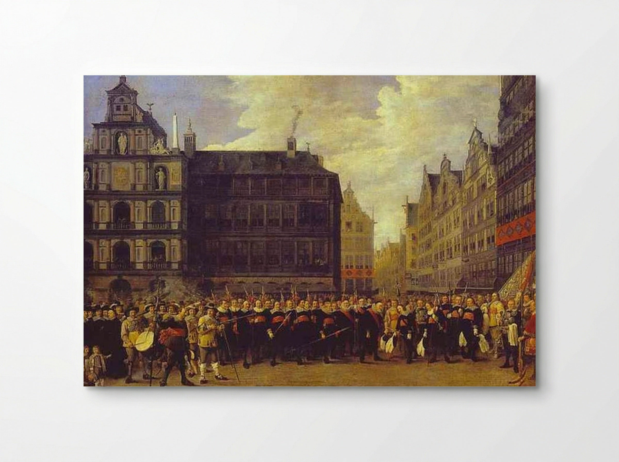 Members of Antwerp Town Council and Masters of the Armaments Guild - David Teniers the Younger - Poster