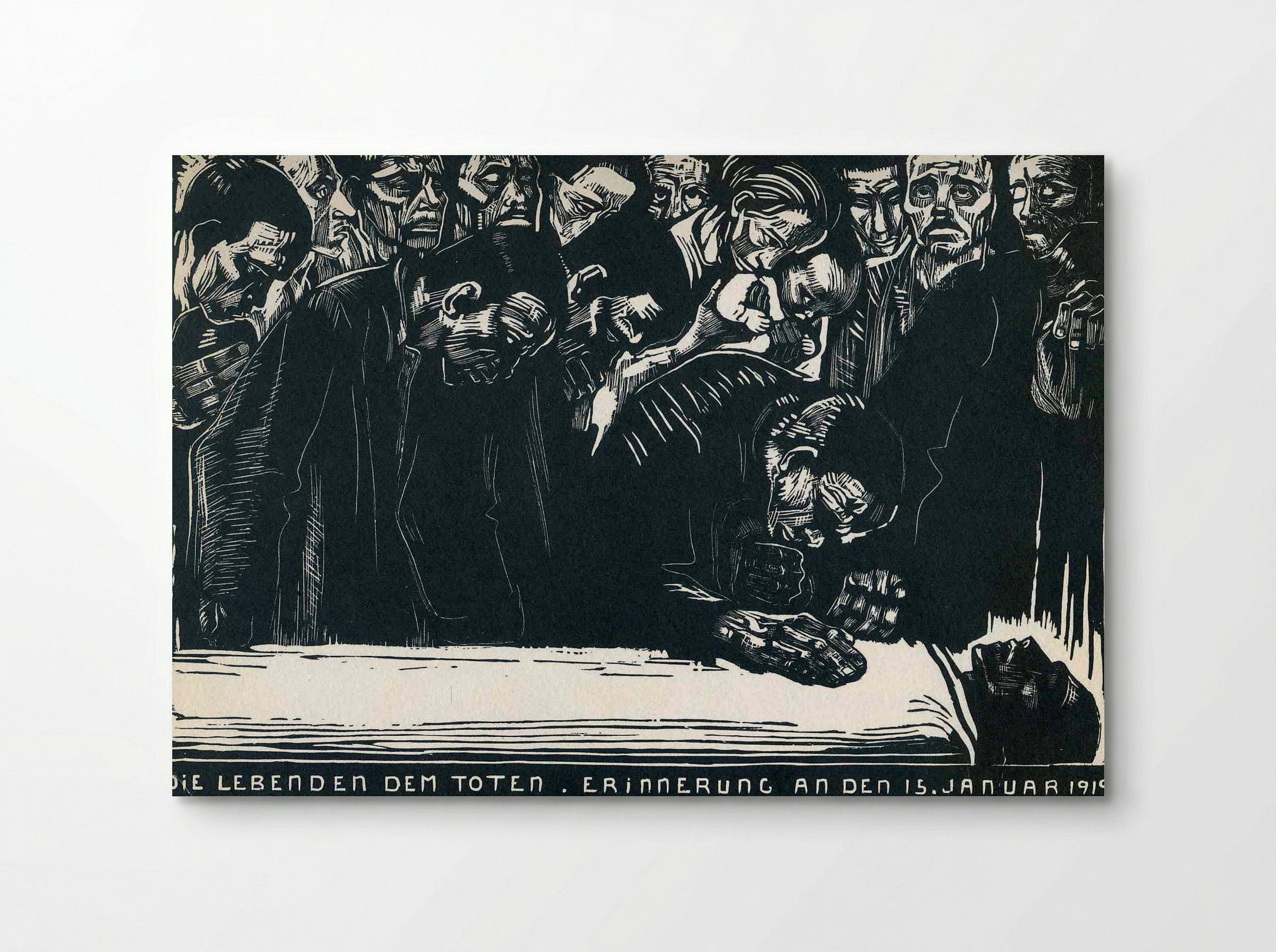 Memorial for Karl Liebknecht - Käthe Kollwitz - Poster