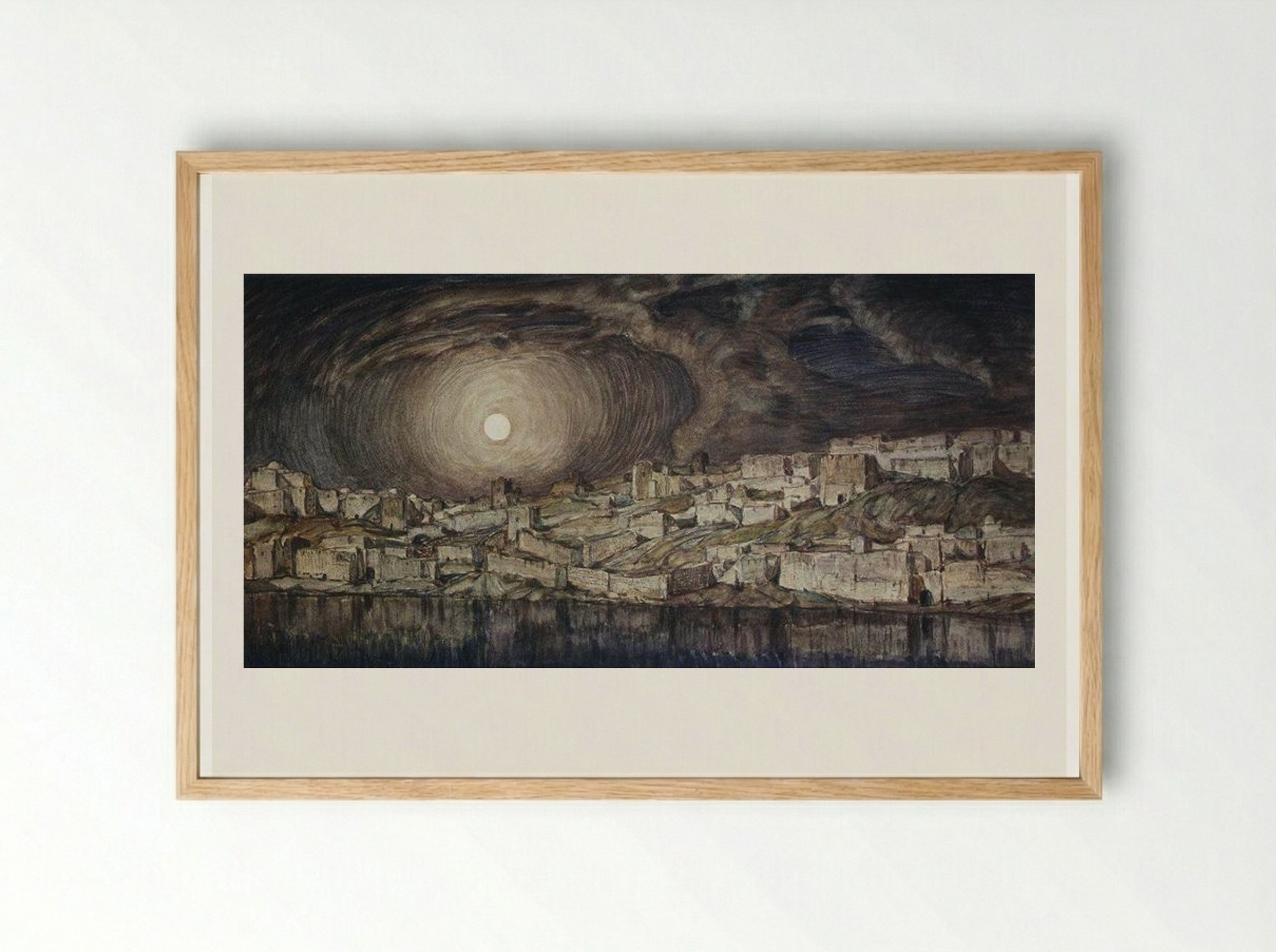 Memories of Mantegna - Konstantin Bogaevsky - Framed Print Wood