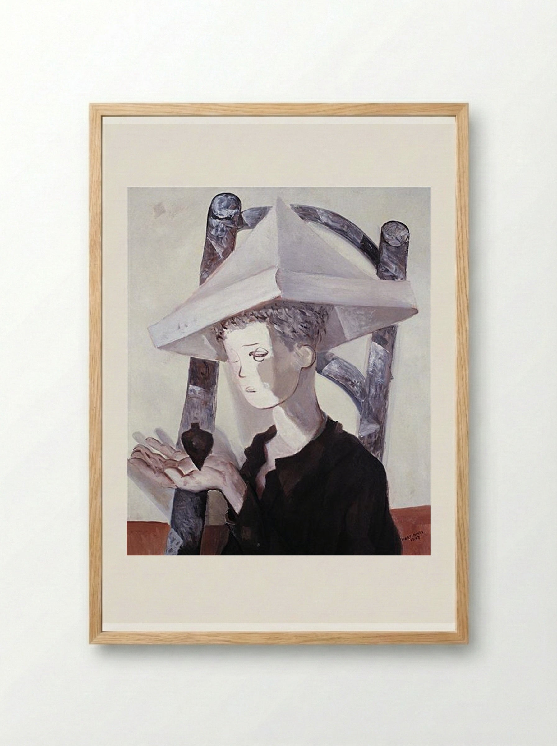 Meninos e piões - Candido Portinari - Framed Print Wood