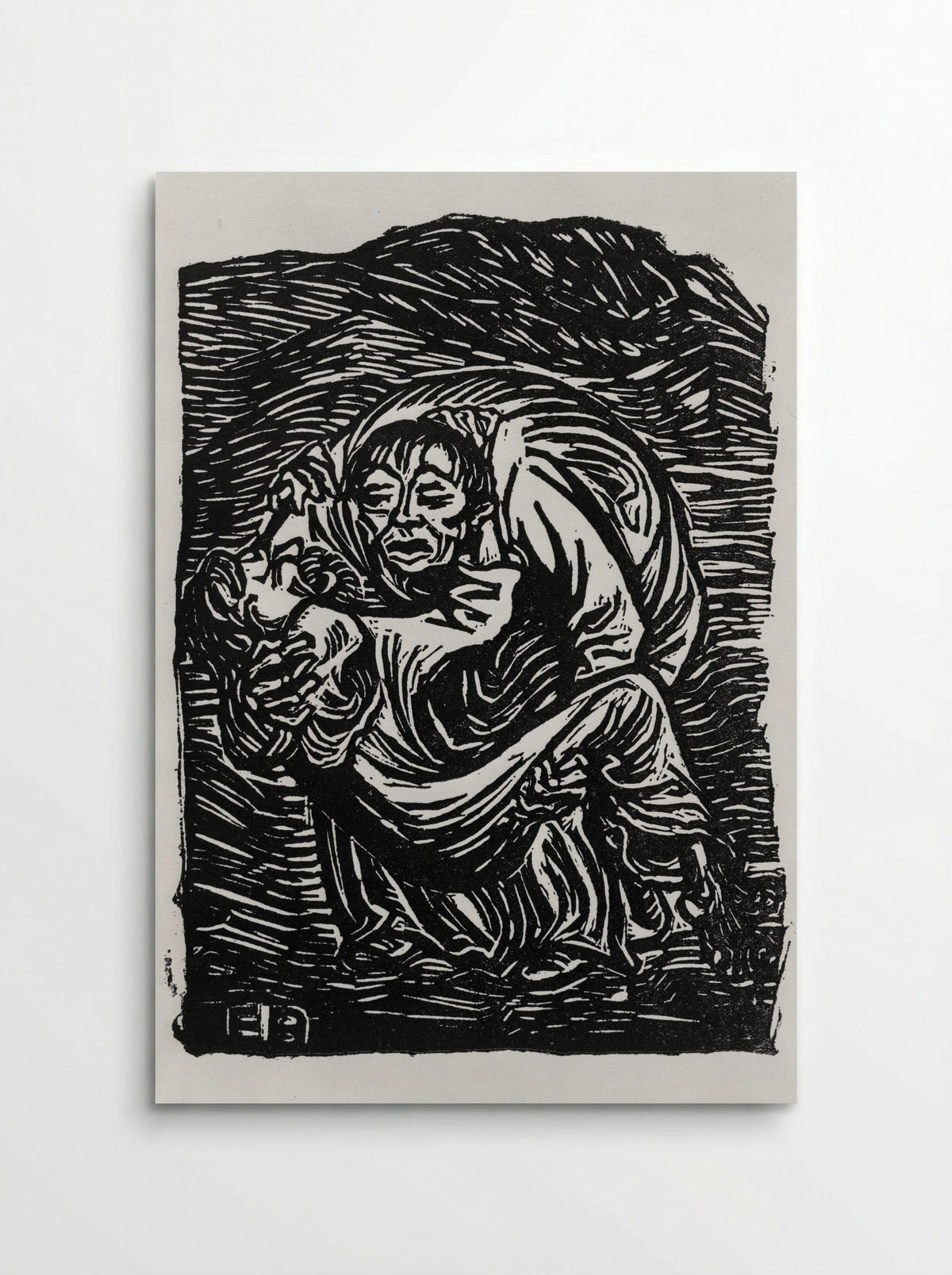 Merciful Samaritan - Ernst Barlach - Poster
