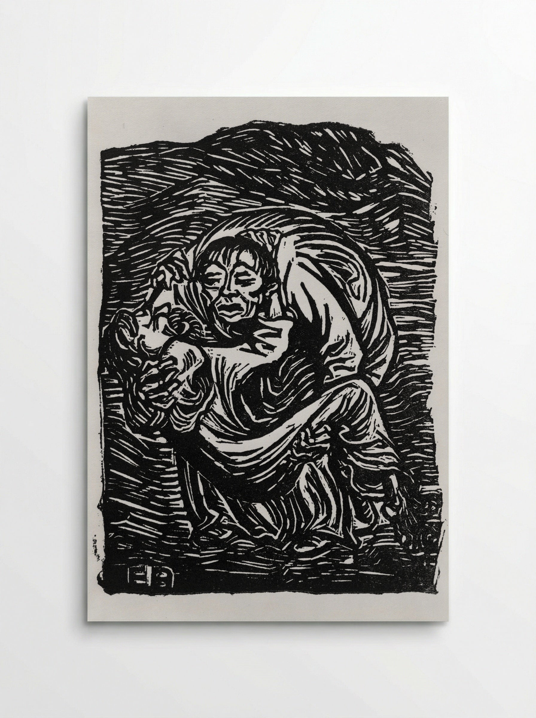 Merciful Samaritan - Ernst Barlach - Poster