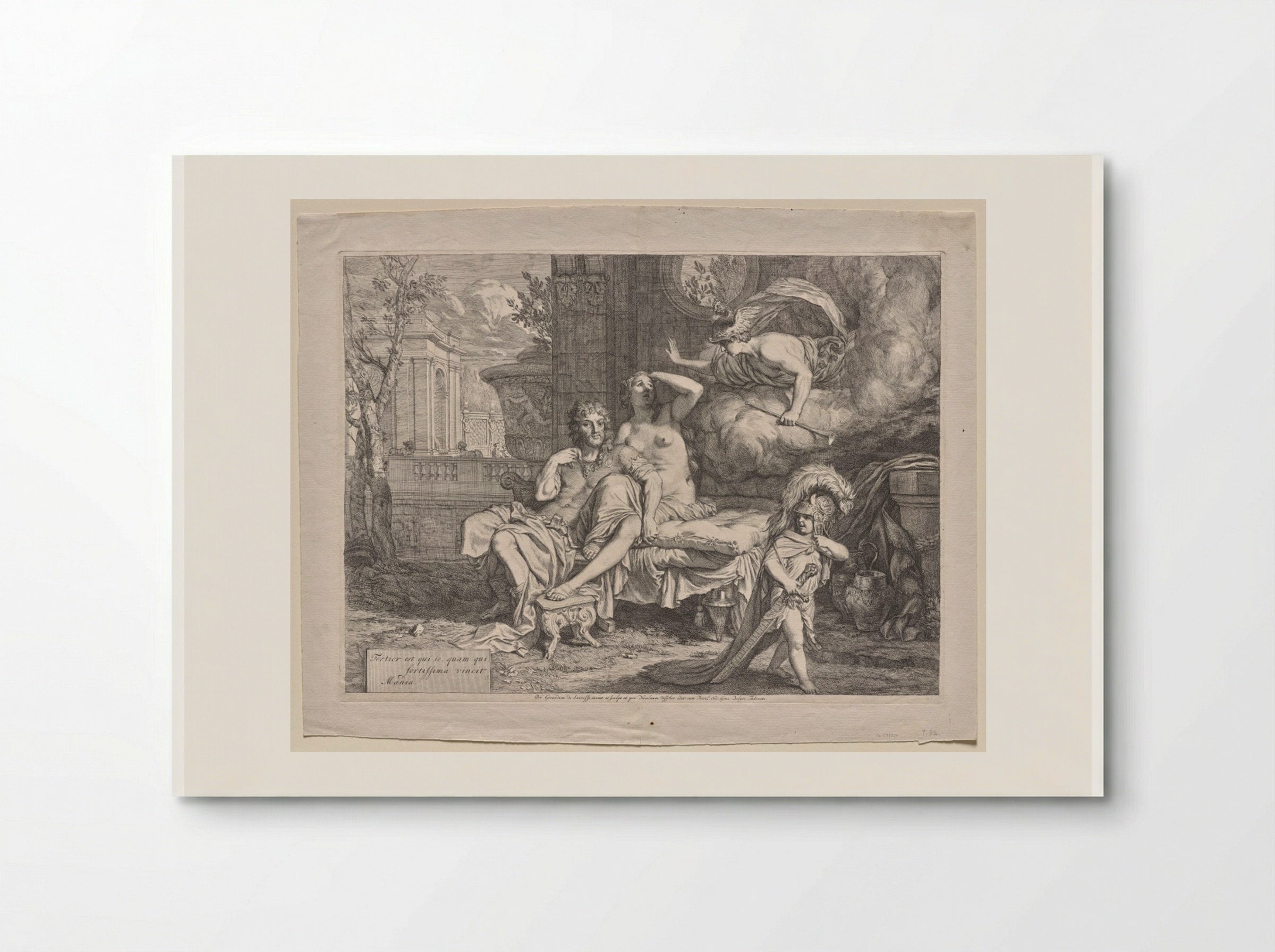 Mercury Orders Calypso to Allow Ulysses to Depart - Gerard de Lairesse - Poster