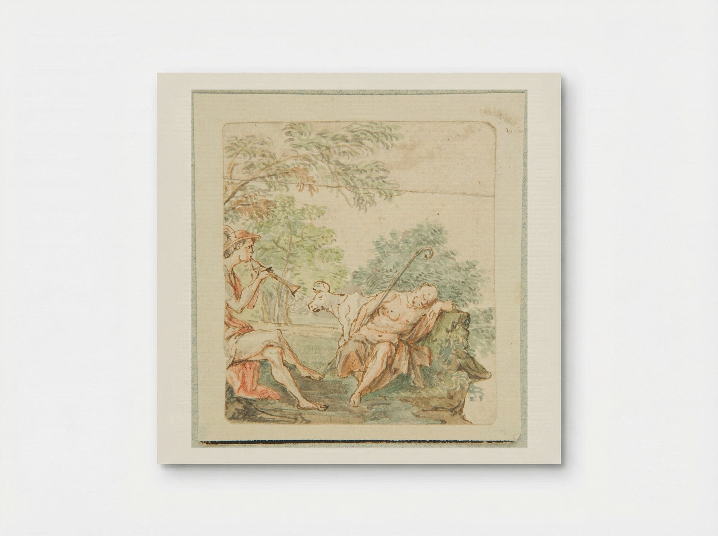 Mercury and Argus - Abraham Bloemaert - Poster