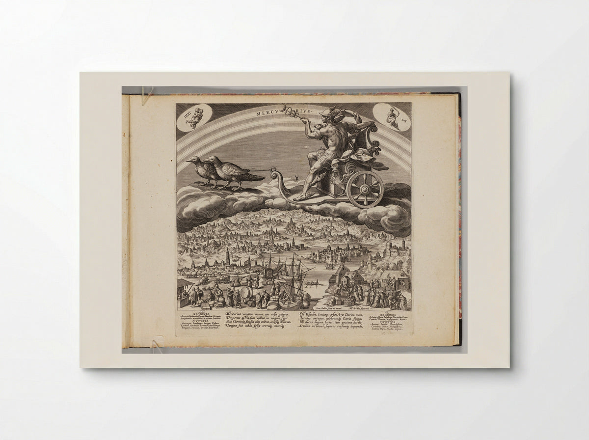 Mercury - Johann Sadeler I - Poster