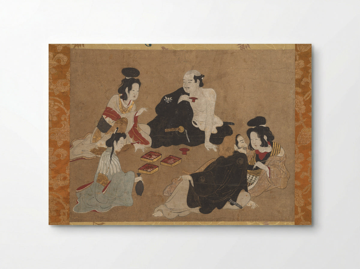 Merrymaking in a Brothel - Fine Art Print - Poster