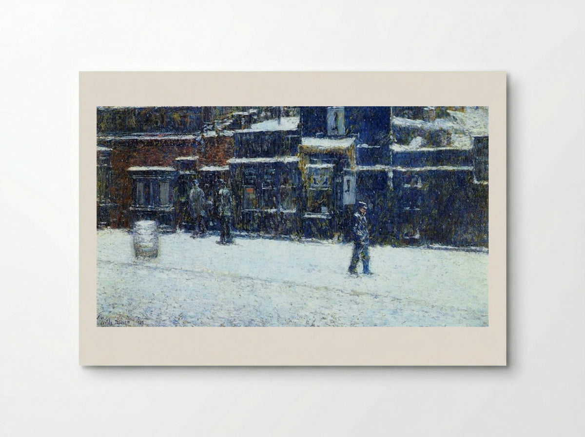 Messenger Boy - Childe Hassam - Poster