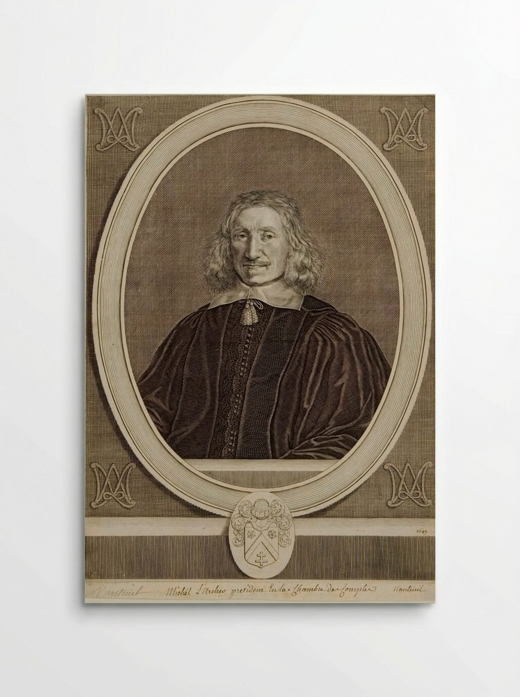 Michel Larcher, Marquis d'Esternay, Baron d'Olizy - Robert Nanteuil - Poster