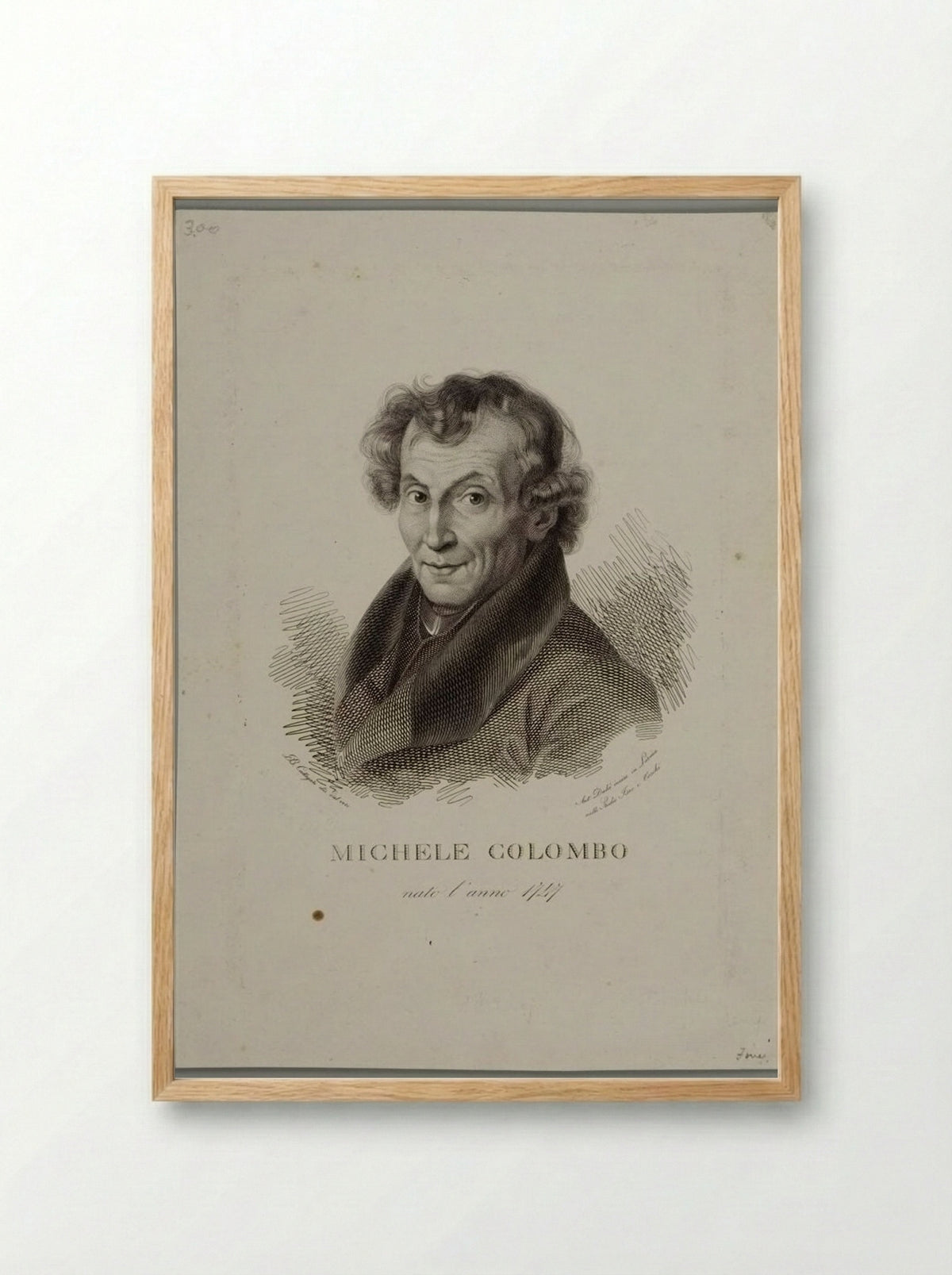 Michele Colombo - Antonio Dalcò - Framed Print Wood