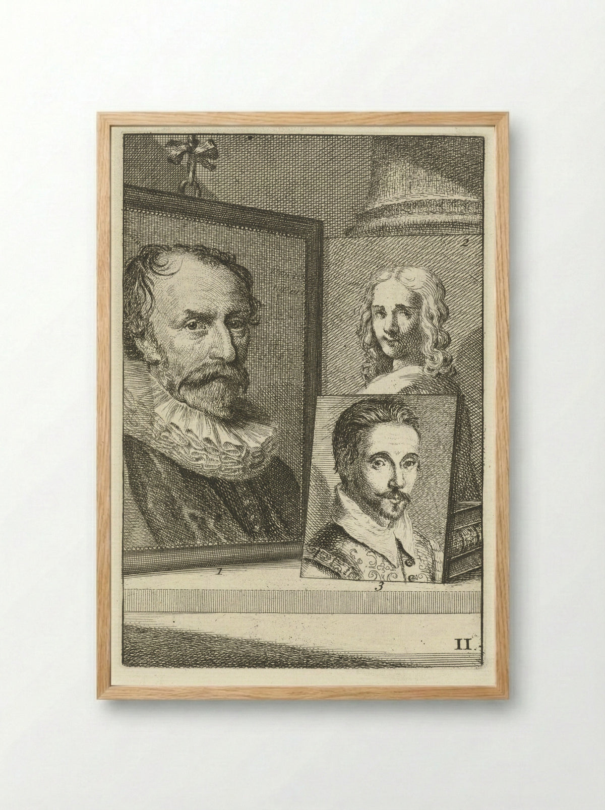 Michiel Jansz Mierevelt - Willem Jacobszoon Delff - Framed Print Wood