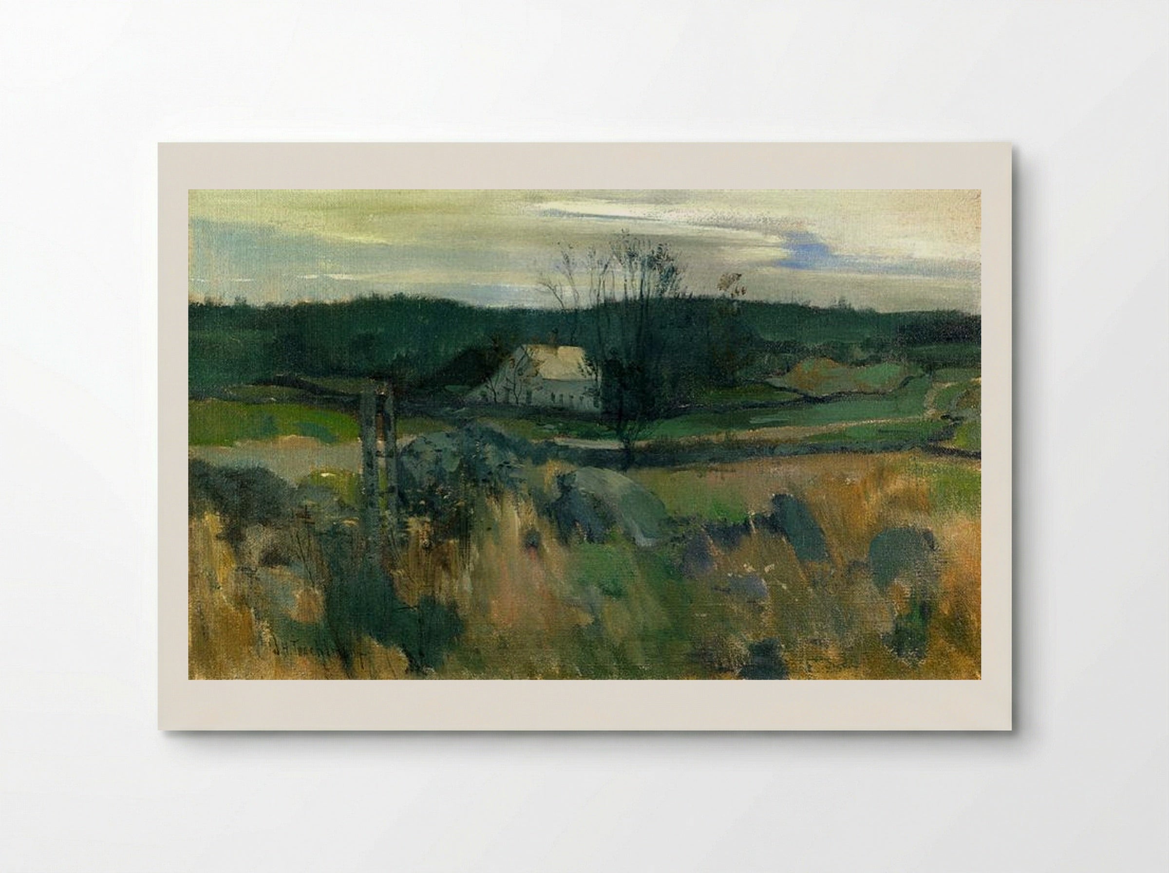 Middlebrook Farm - John Henry Twachtman - Poster