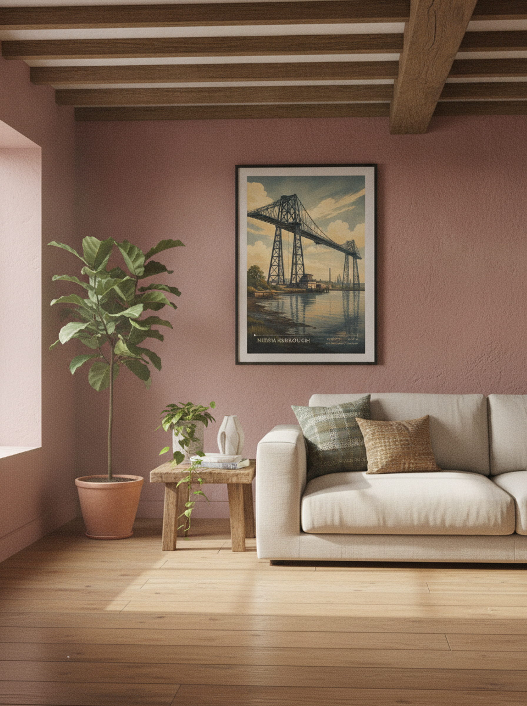 Middlesbrough England Travel Poster - Lifestyle