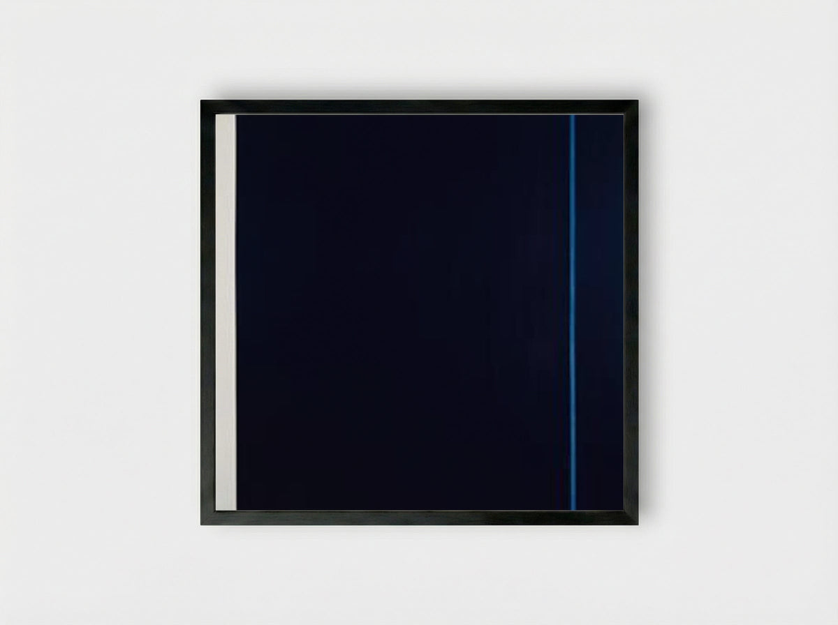 Midnight Blue - Barnett Newman - Framed Print Black