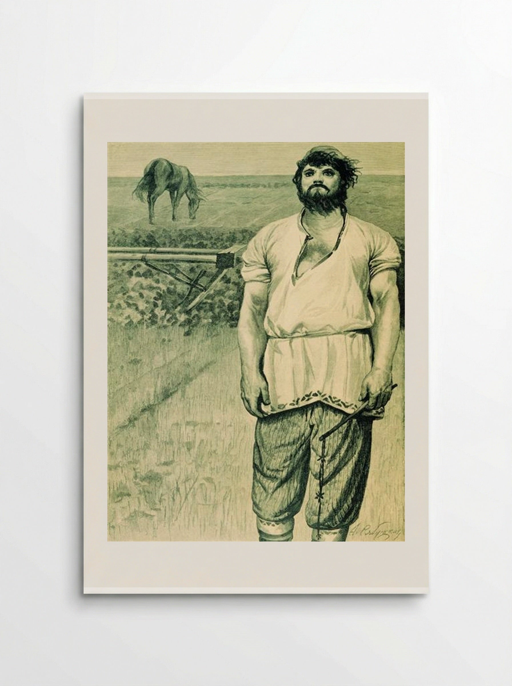 Mikula Selyaninovich - Andrei Ryabushkin - Poster