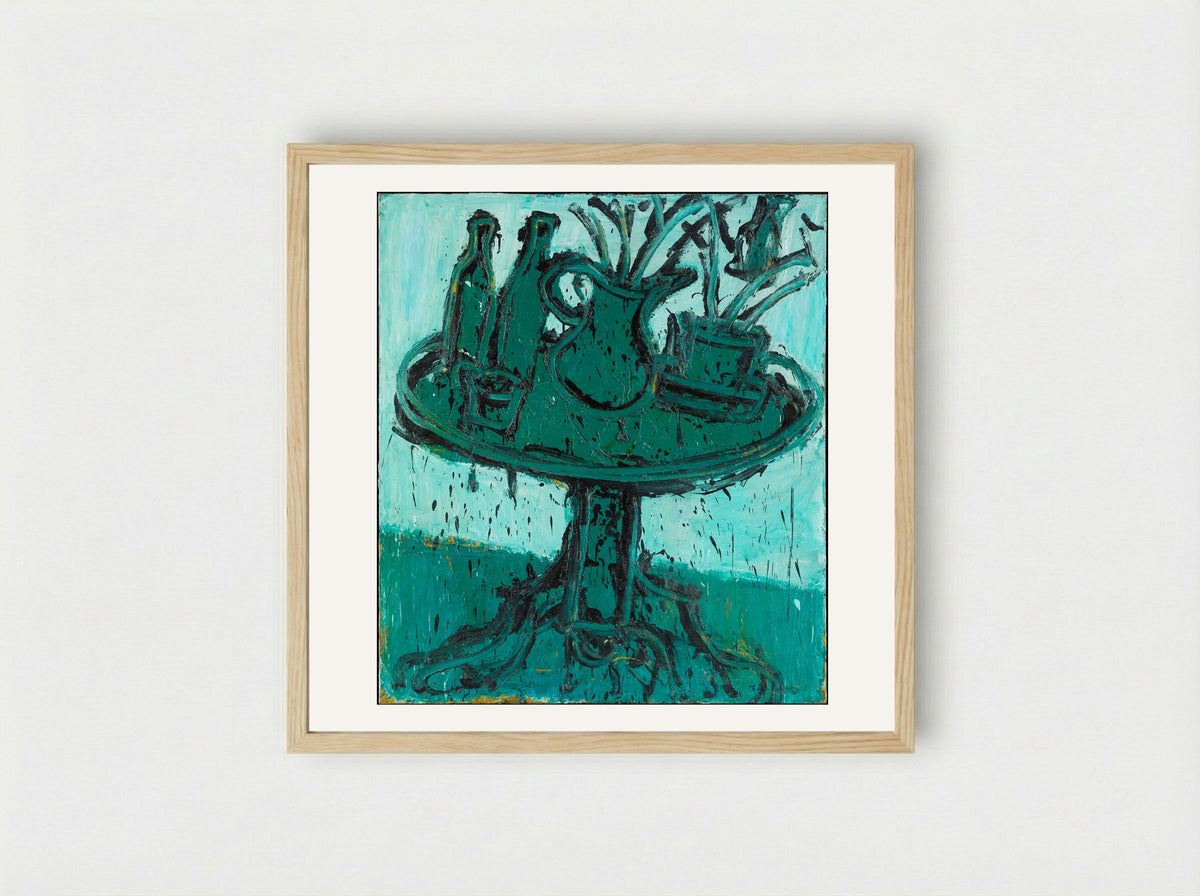 Milford Still Life - Lester Johnson - Framed Print Wood