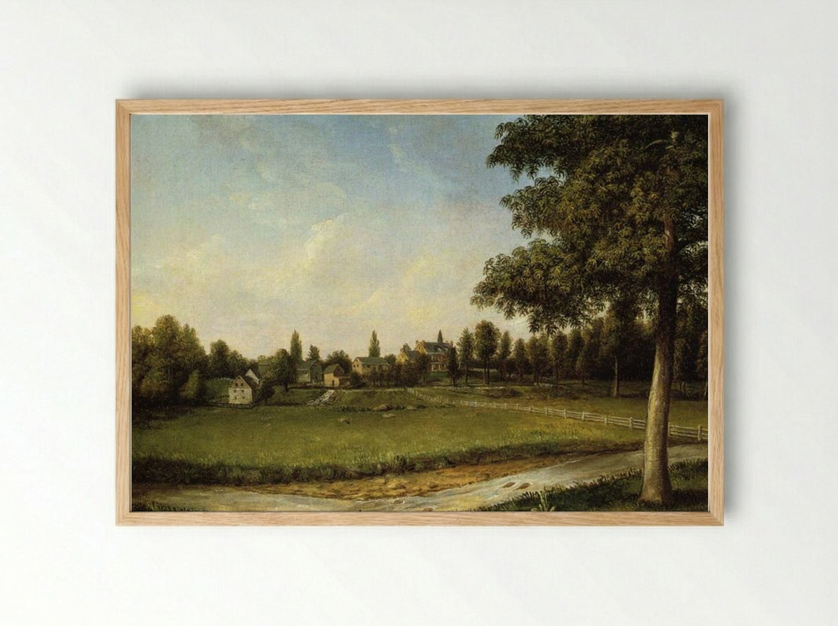 Millbank - Charles Willson Peale - Framed Print Wood