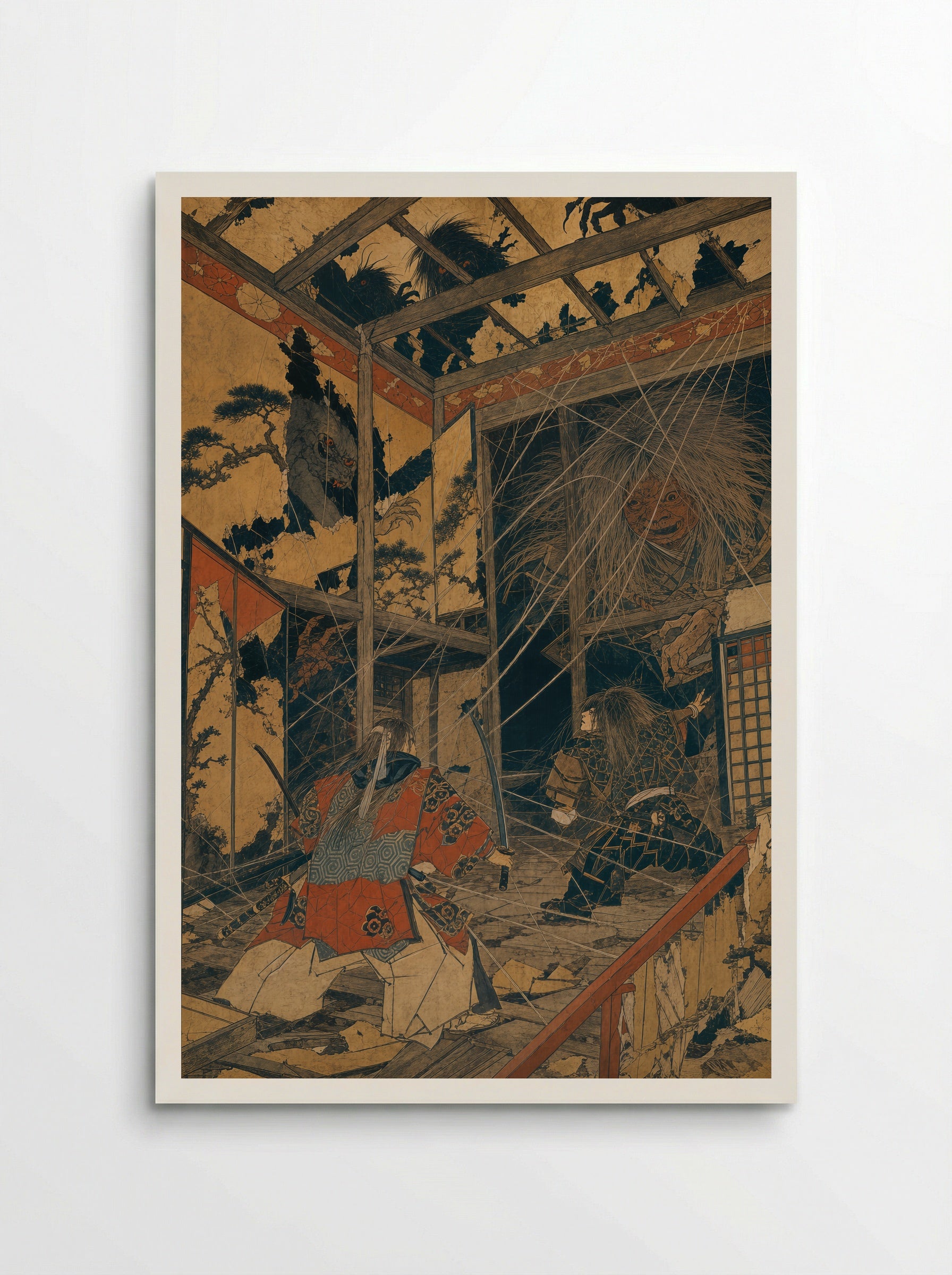 Minamoto no Yorimitsu and the Earth Spider: The House of Many Forms - Poster